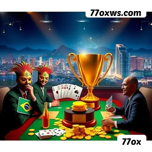 Chuva de bônus 77ox nos caça-níqueis